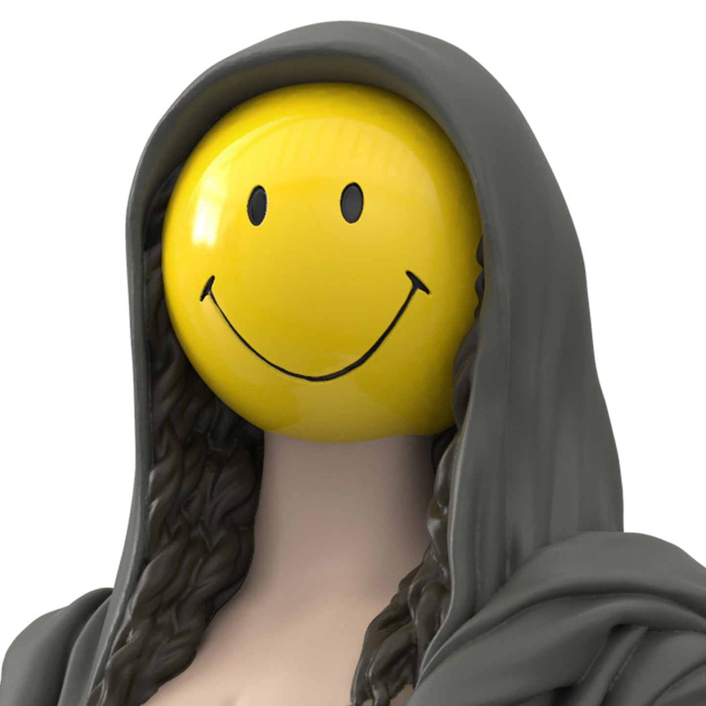La Mona Lisa sonriente del mercado de Chinatown (exclusiva de MJ)