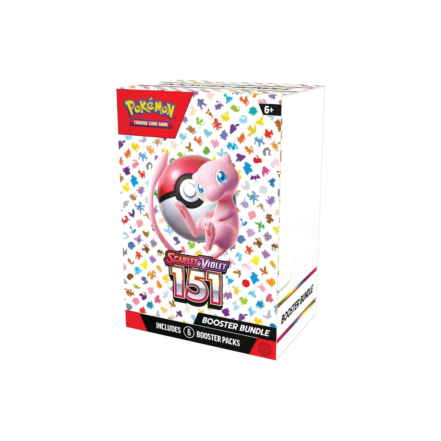 Paquete de refuerzo de 6 cartas de Pokémon Scarlet & Violet '151' (1 lote)