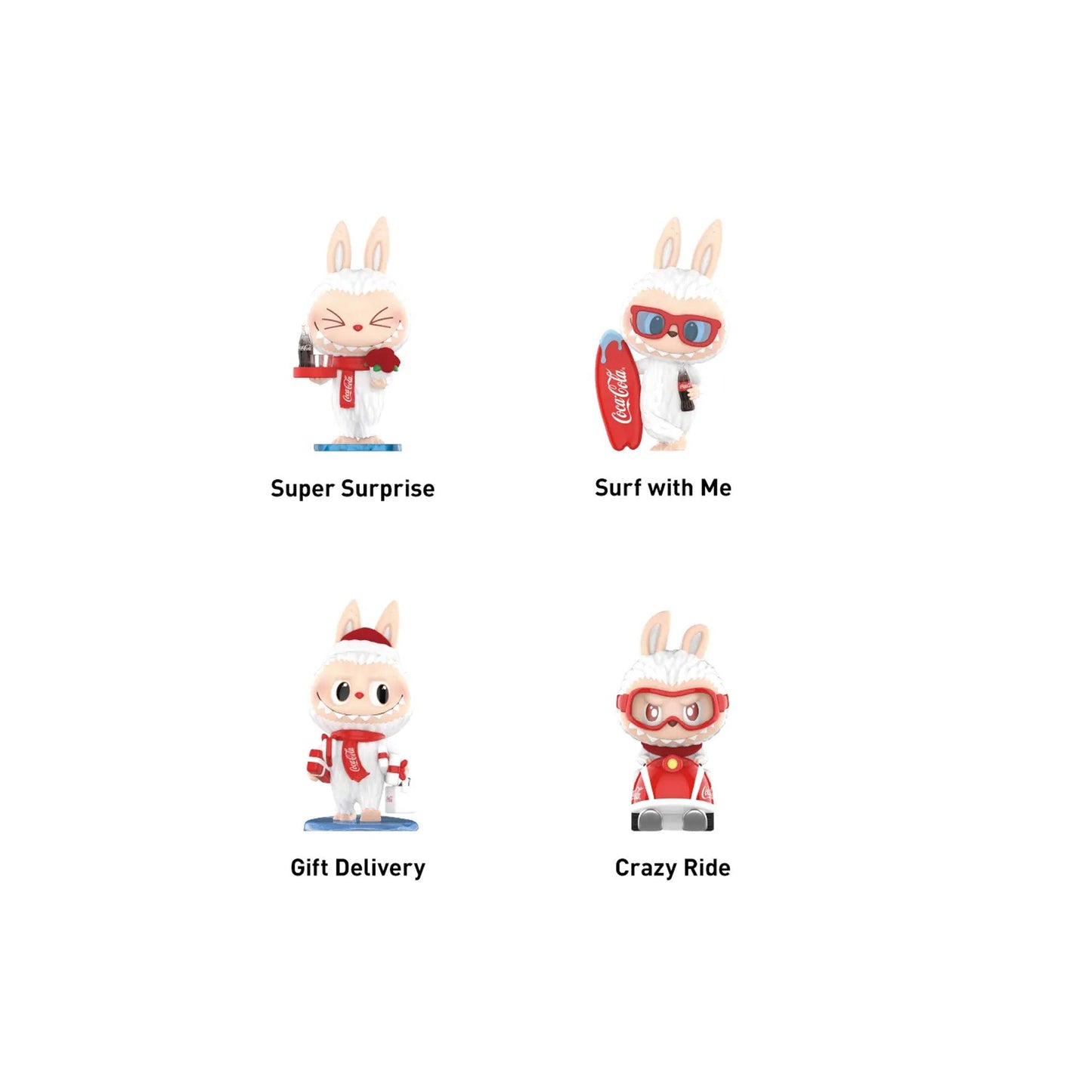 POP MART THE MONSTERS LABUBU COCA-COLA Series Figures (Single Box)
