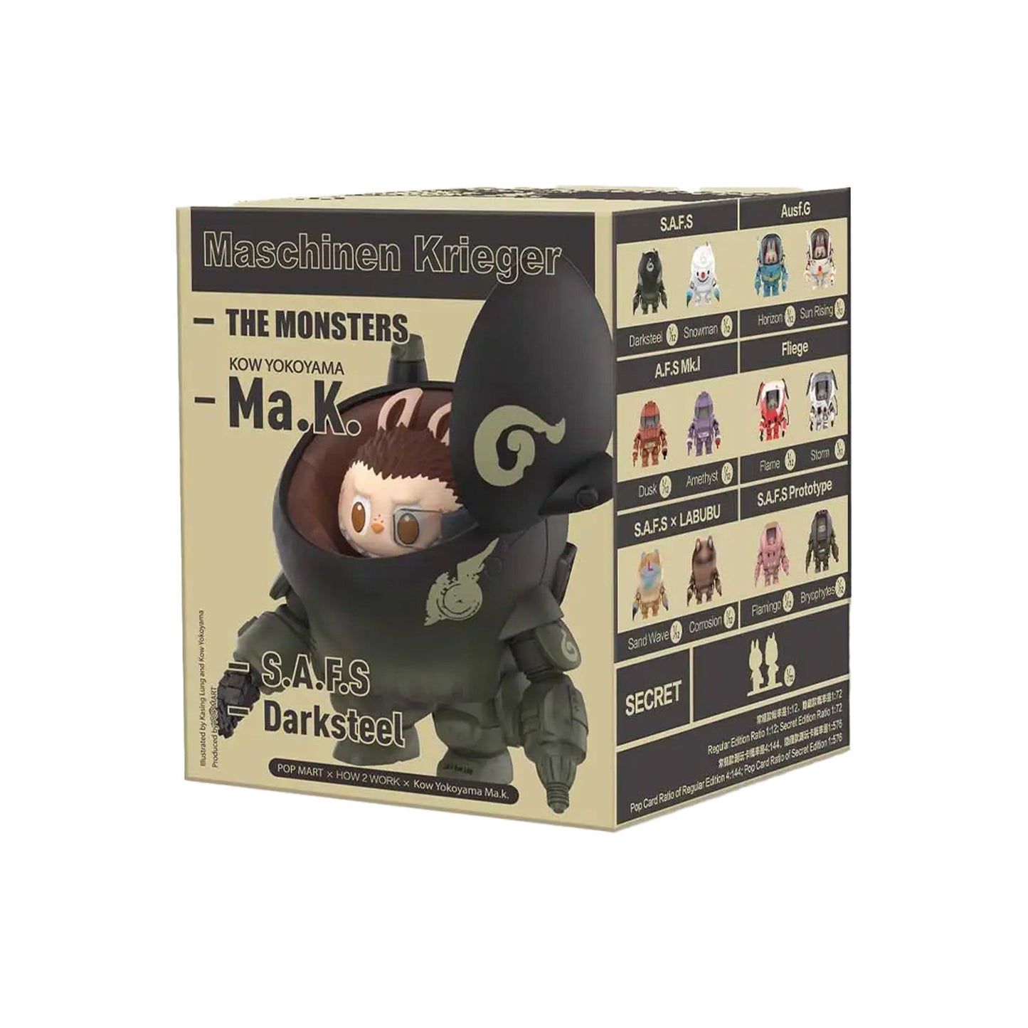 POP MART The Monsters x Kow Yokoyama Ma.K. Series (12 cajas sorpresa)