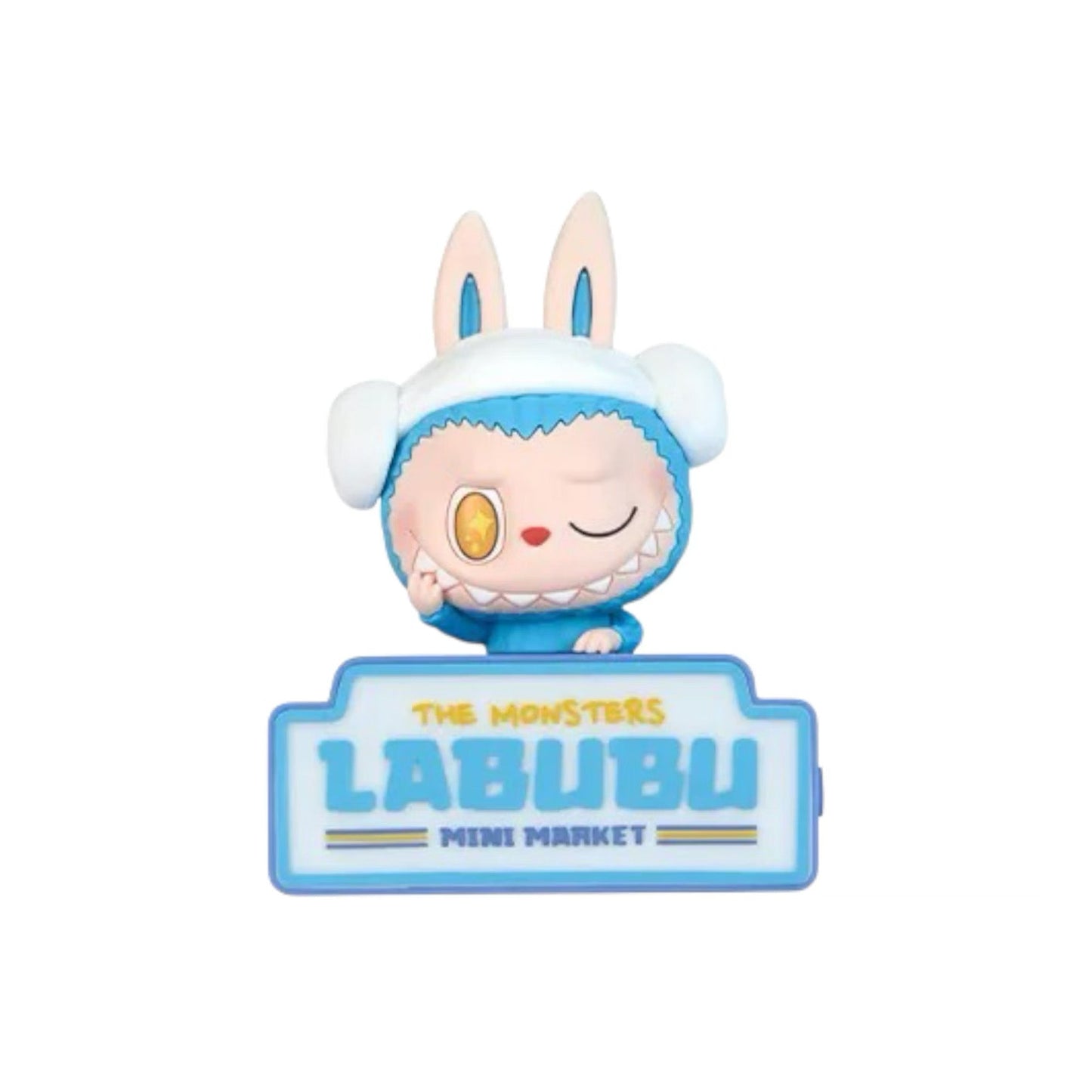 POP MART Labubu The Monsters Wacky Mart Series Fridge Magnet Sealed Case (Single Blind Box)