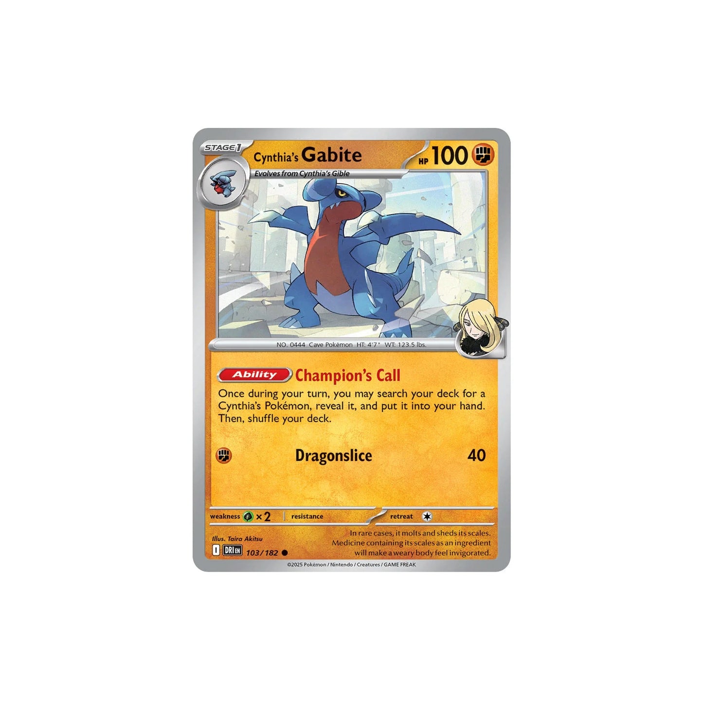 Colección Premium de Garchomp ex de Cynthia de JCC Pokémon