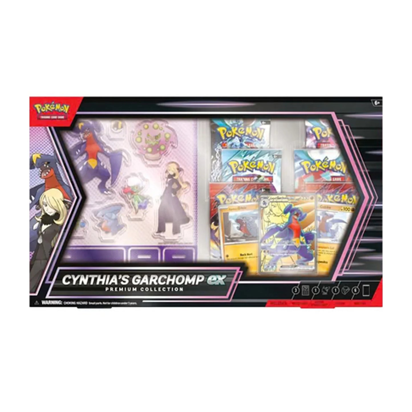 Colección Premium de Garchomp ex de Cynthia de JCC Pokémon