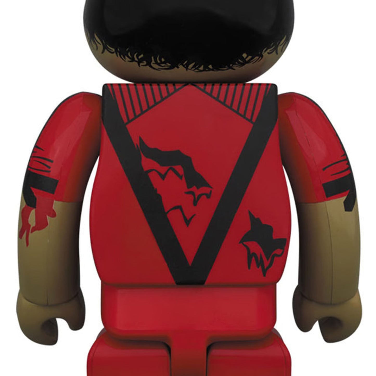 Bearbrick Michael Jackson Zombie 100% & 400% Set 'Red' (2019)