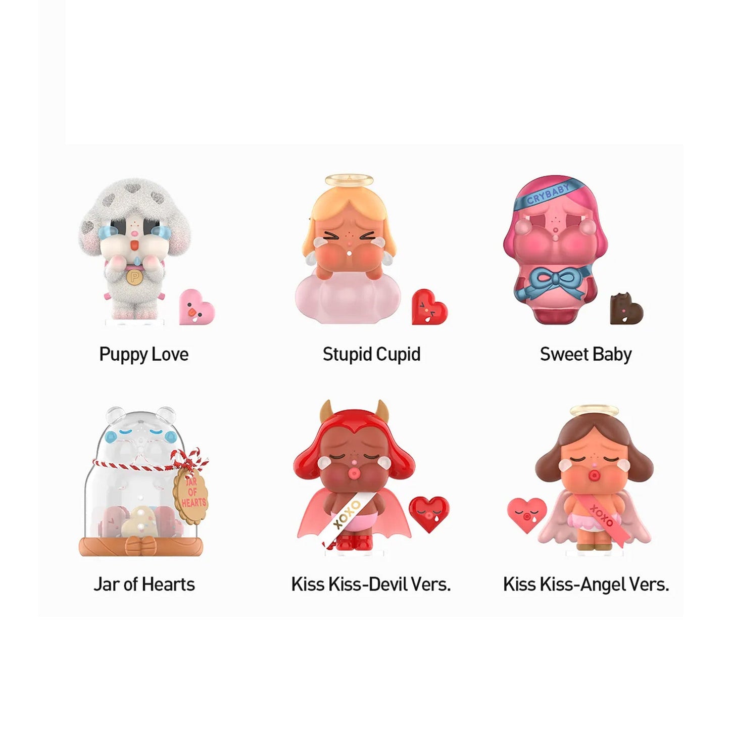 POP MART CRYBABY Crying For Love Series (12 Blind Boxes)