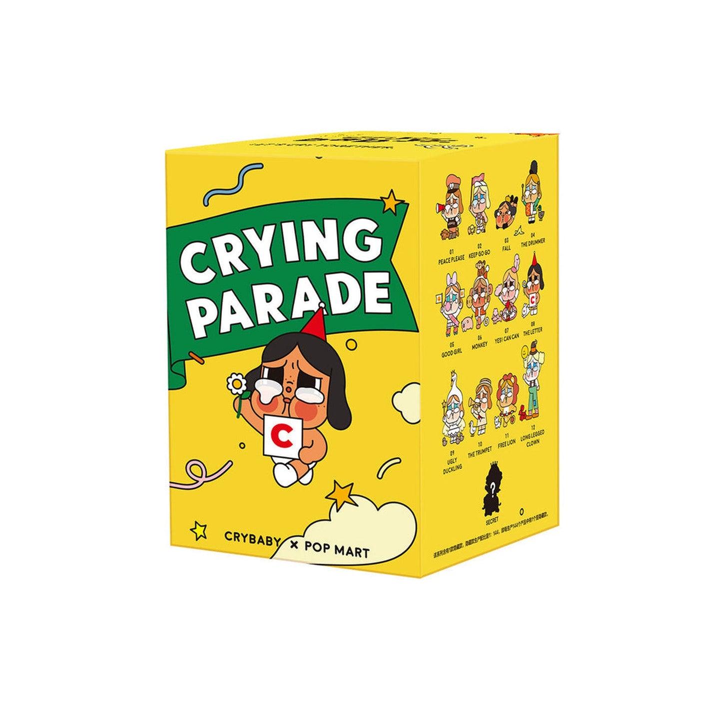 POP MART CRYBABY Crying Parade Series (Single Blind Box)