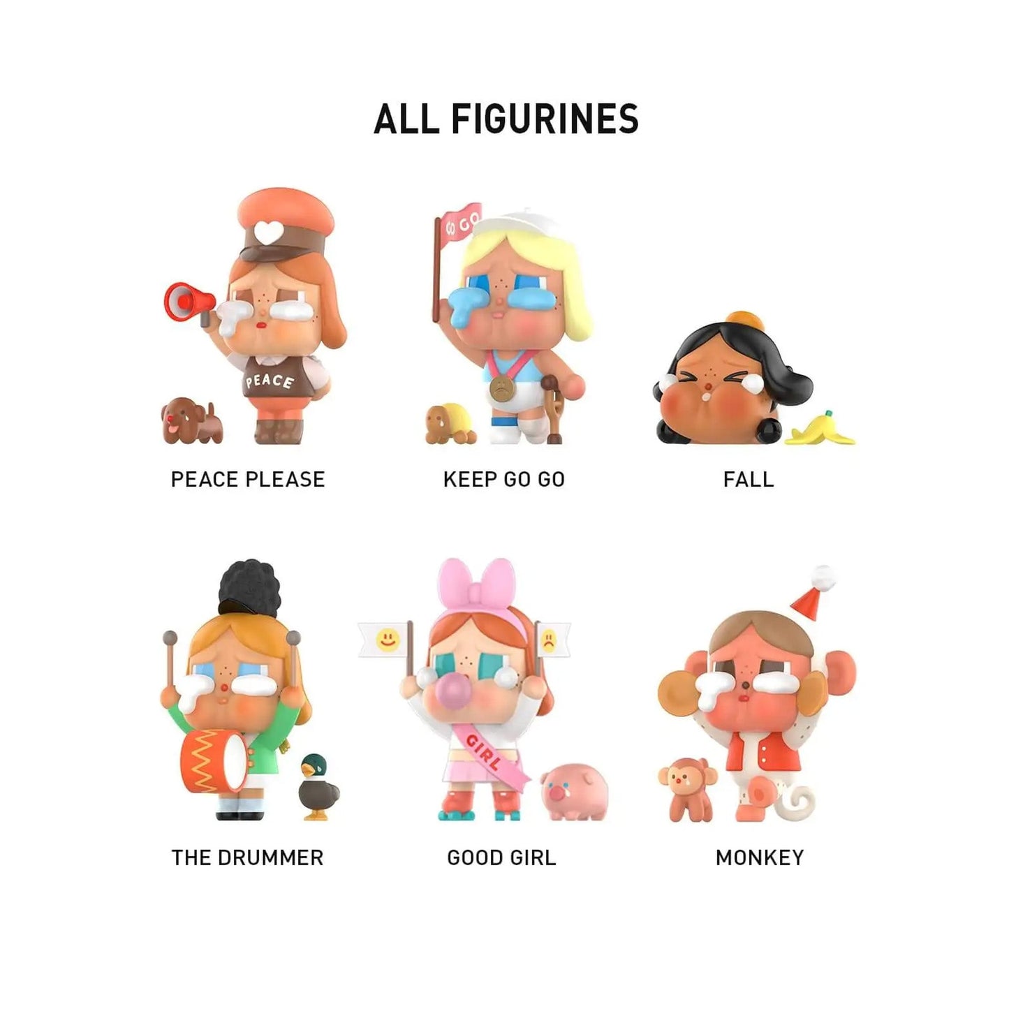 POP MART CRYBABY Crying Parade Series (Single Blind Box)