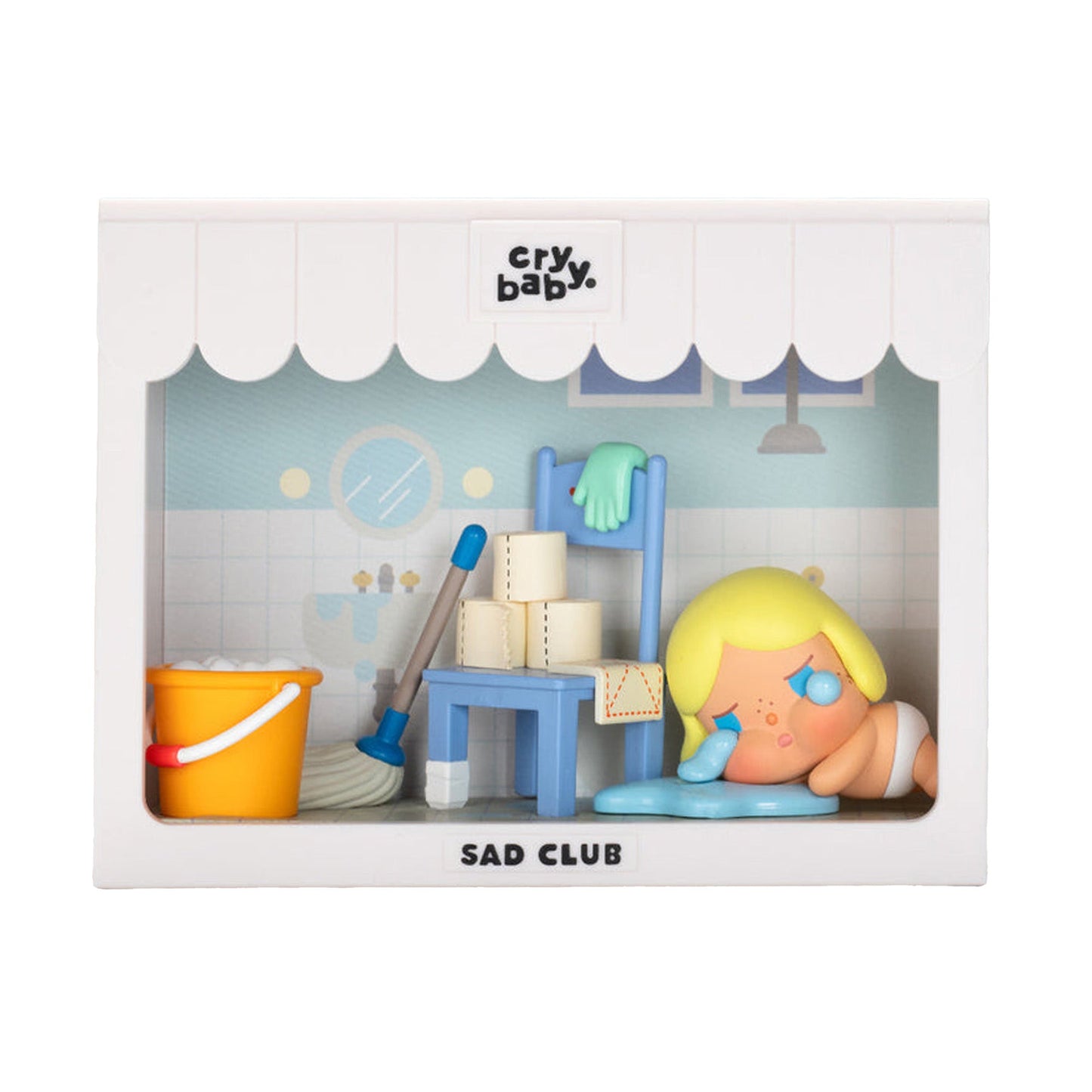 POP MART Crybaby Sad Club Series Blind Box Scene Set