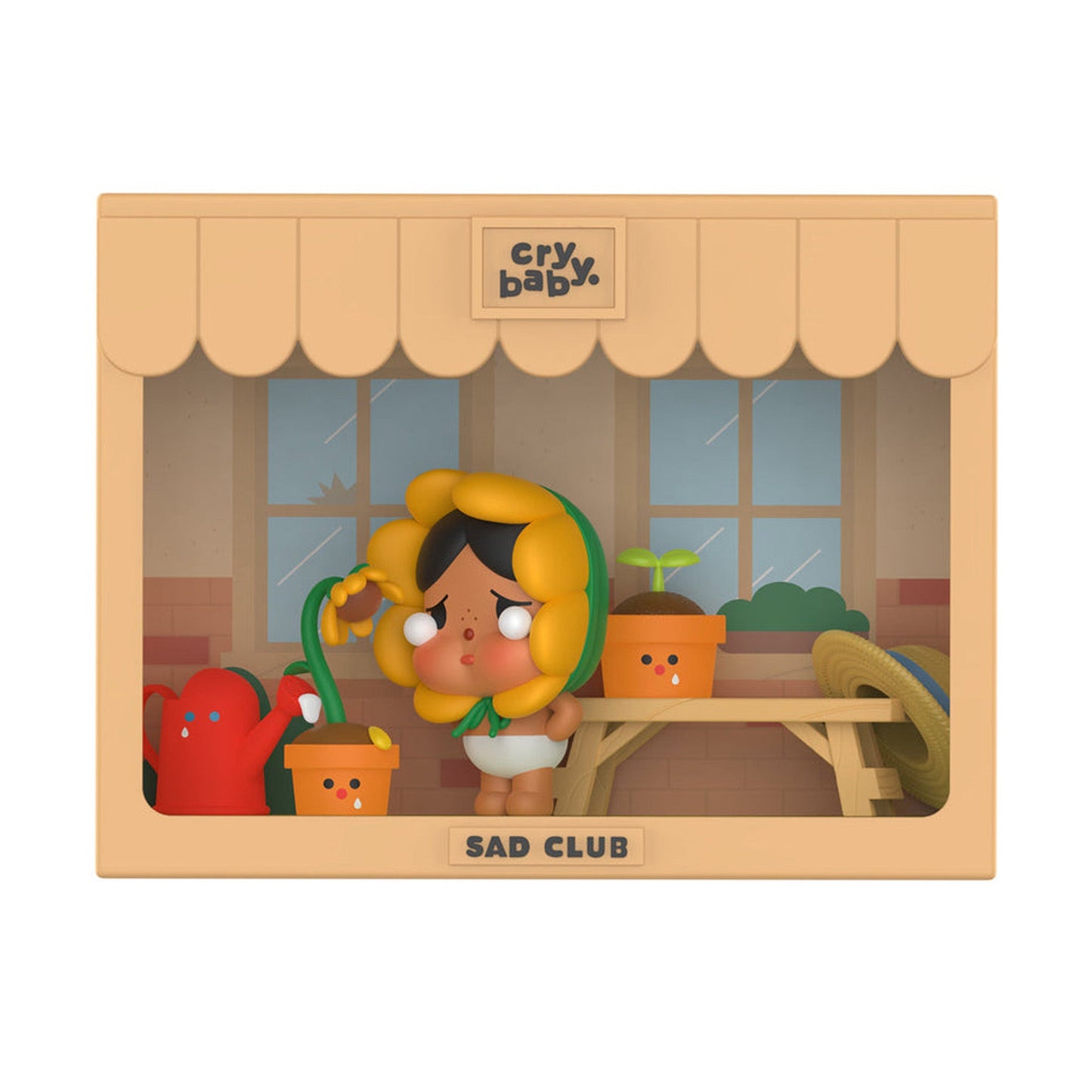 POP MART Crybaby Sad Club Series Blind Box Scene Set
