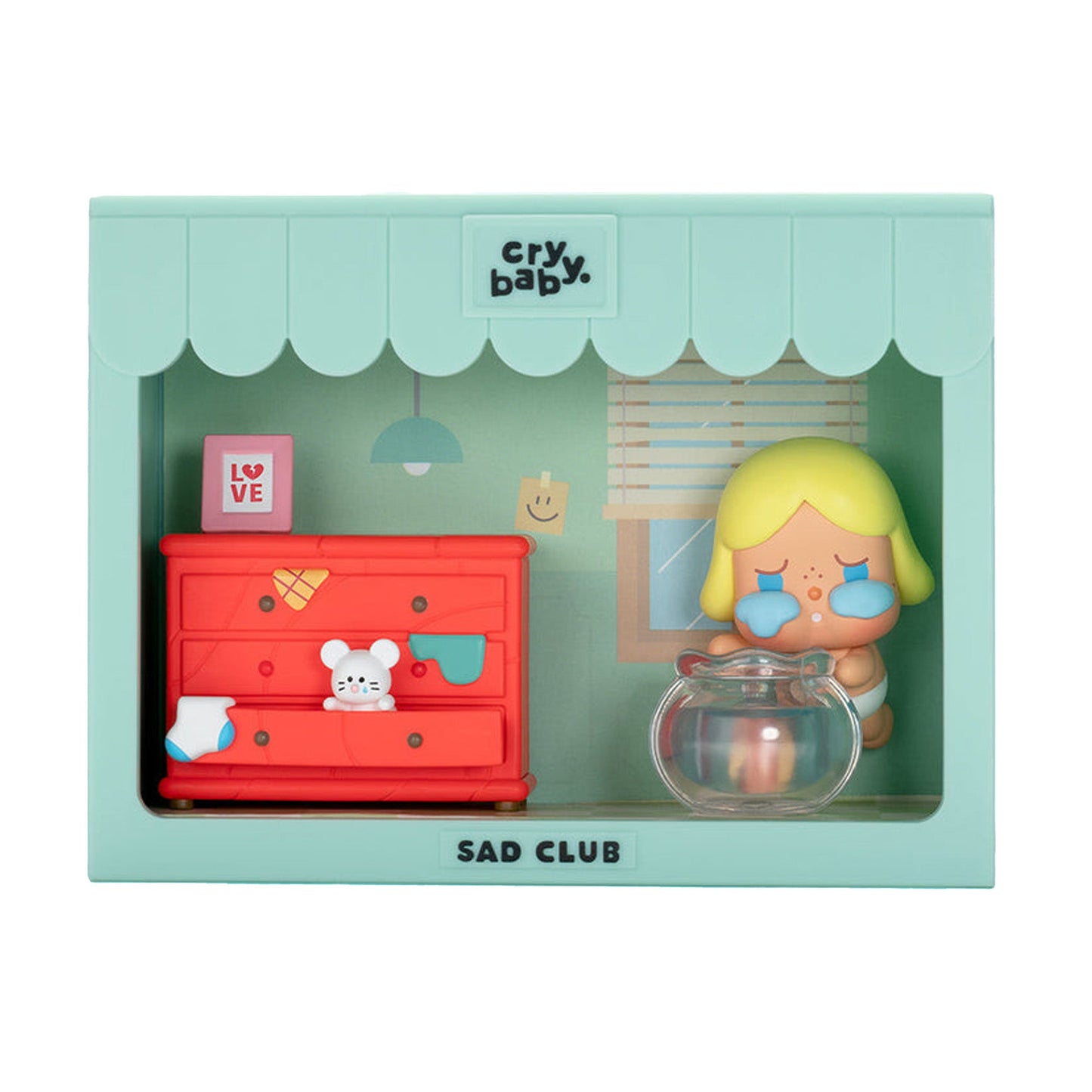 POP MART Crybaby Sad Club Series Blind Box Scene Set