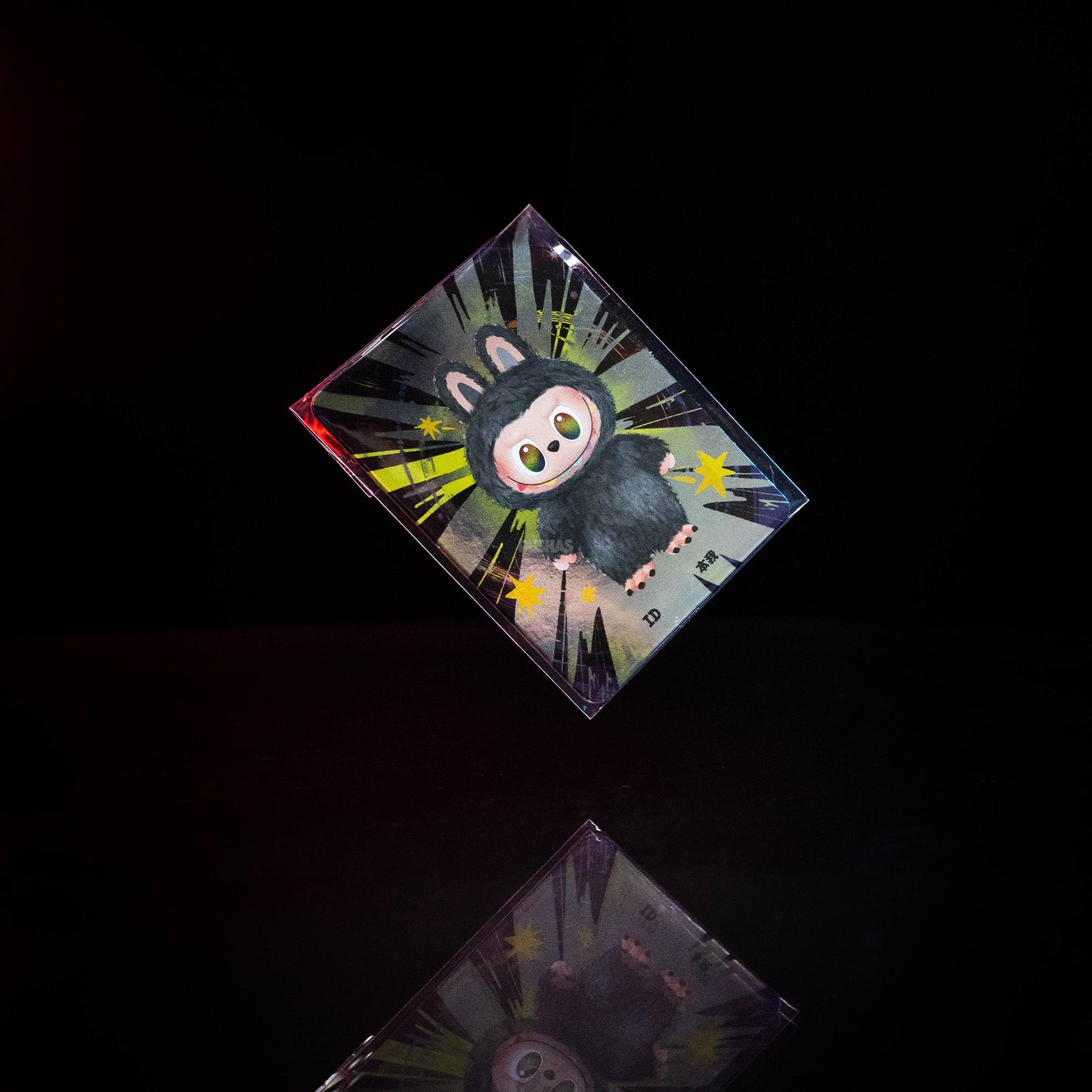POP MART Labubu The Monsters Big into Energy Series ID (Versión secreta) Colgante de peluche de vinilo