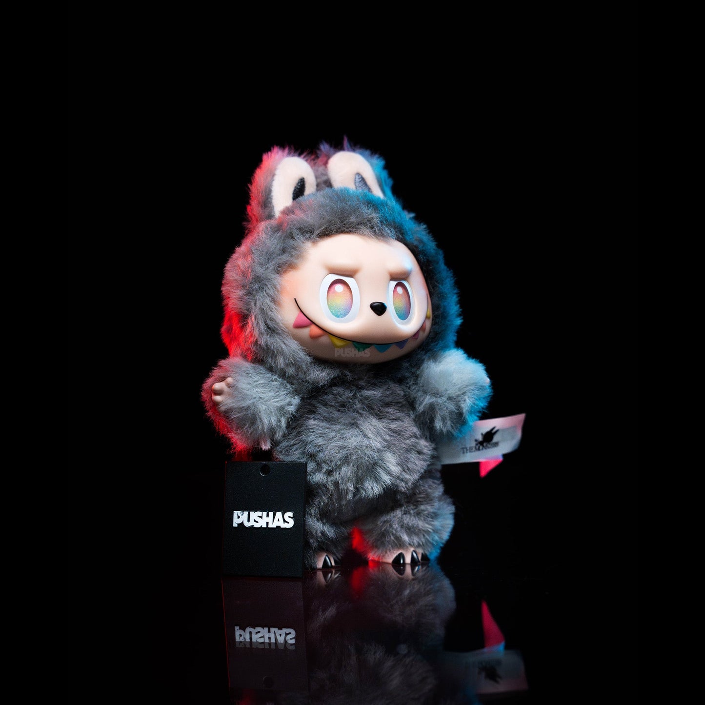 POP MART Labubu The Monsters Big into Energy Series ID (Versión secreta) Colgante de peluche de vinilo