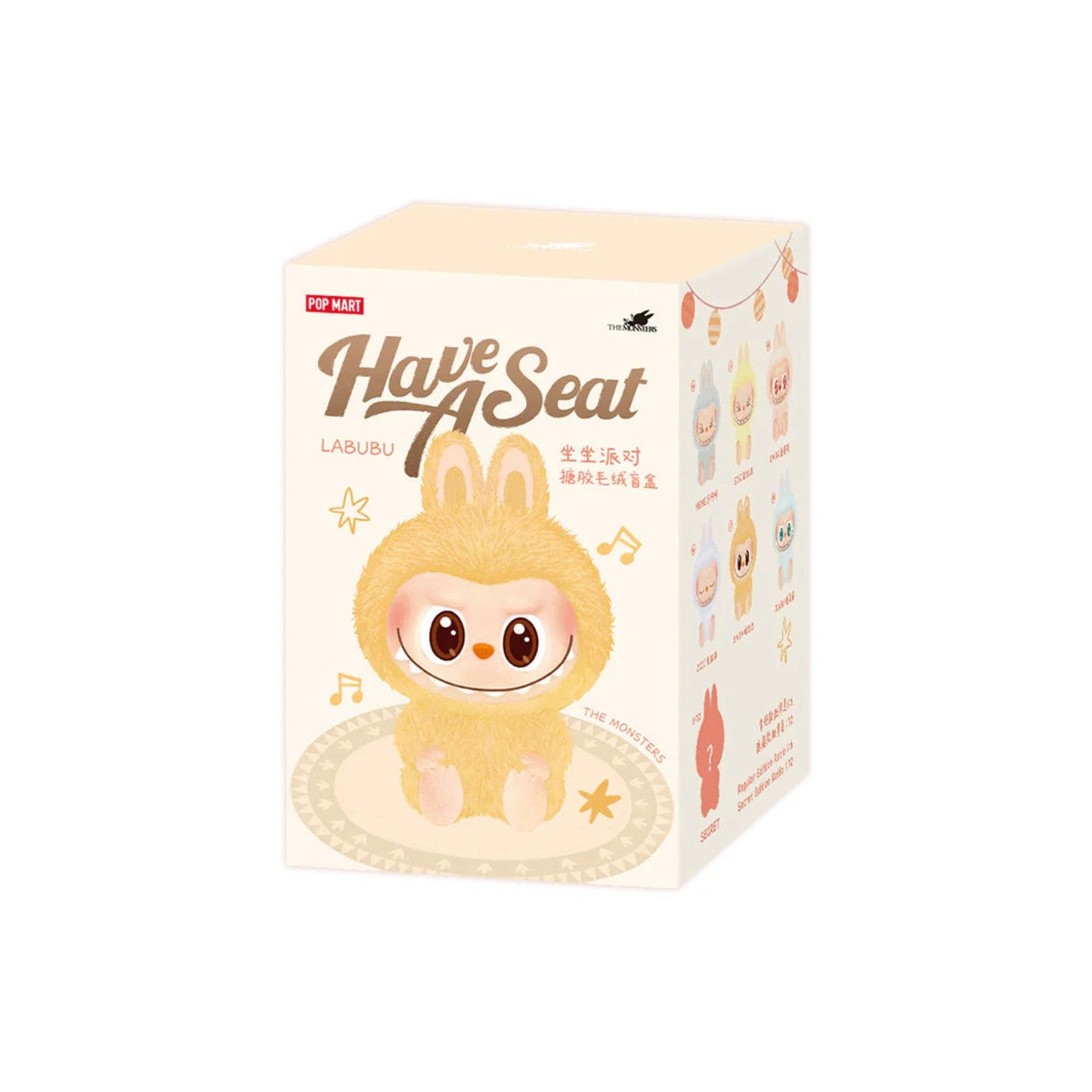POP MART Labubu The Monsters Have a Seat DUODUO Vinyl Plush (2024)
