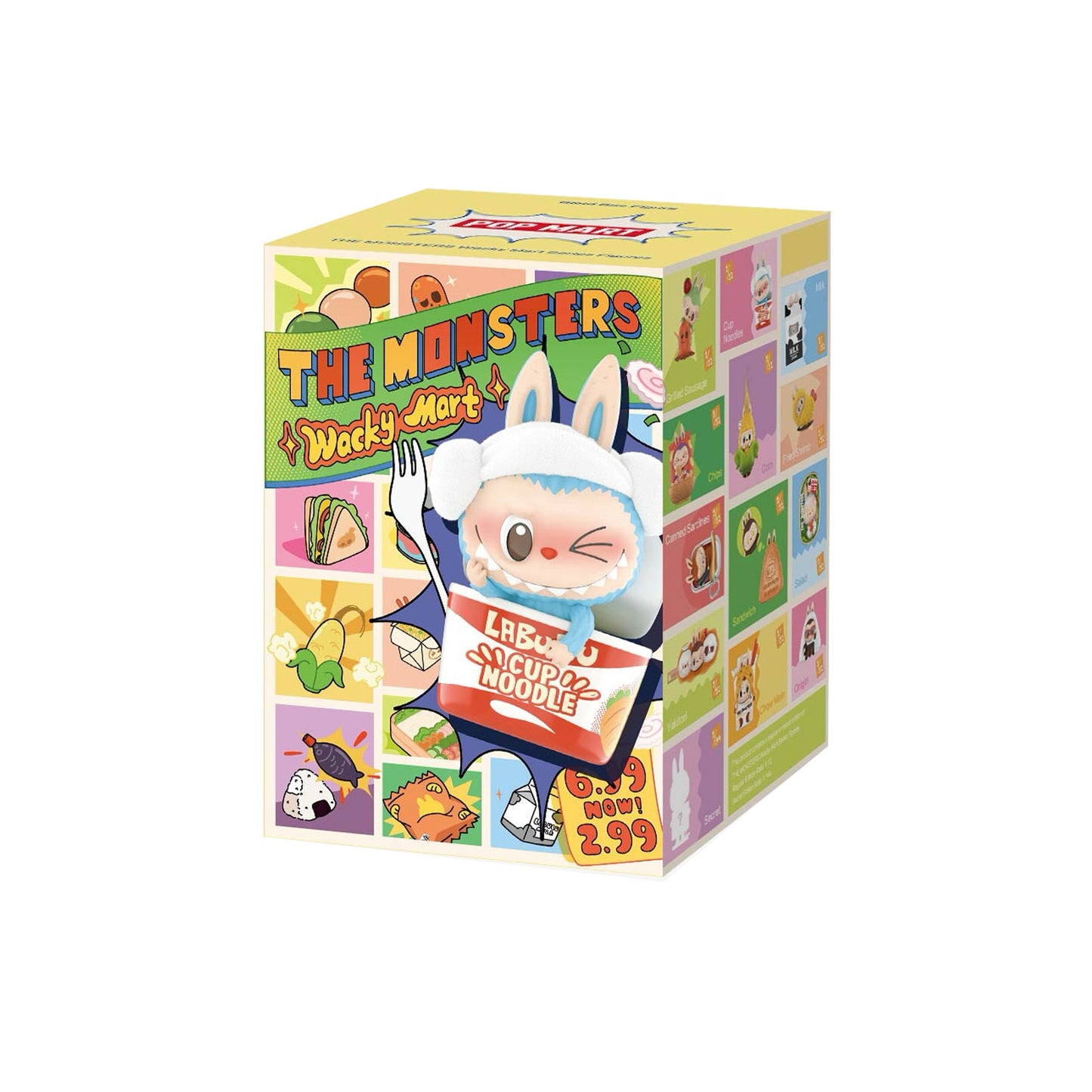 POP MART Labubu The Monsters Wacky Mart Series Figure Sealed Case (Single Blind Box)