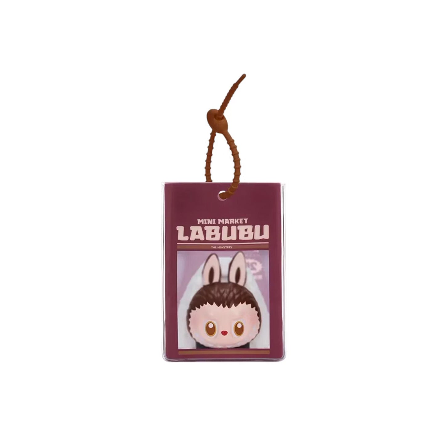 POP MART Labubu The Monsters Wacky Mart Series Squishy Charm Sealed Case (Single Blind Box)