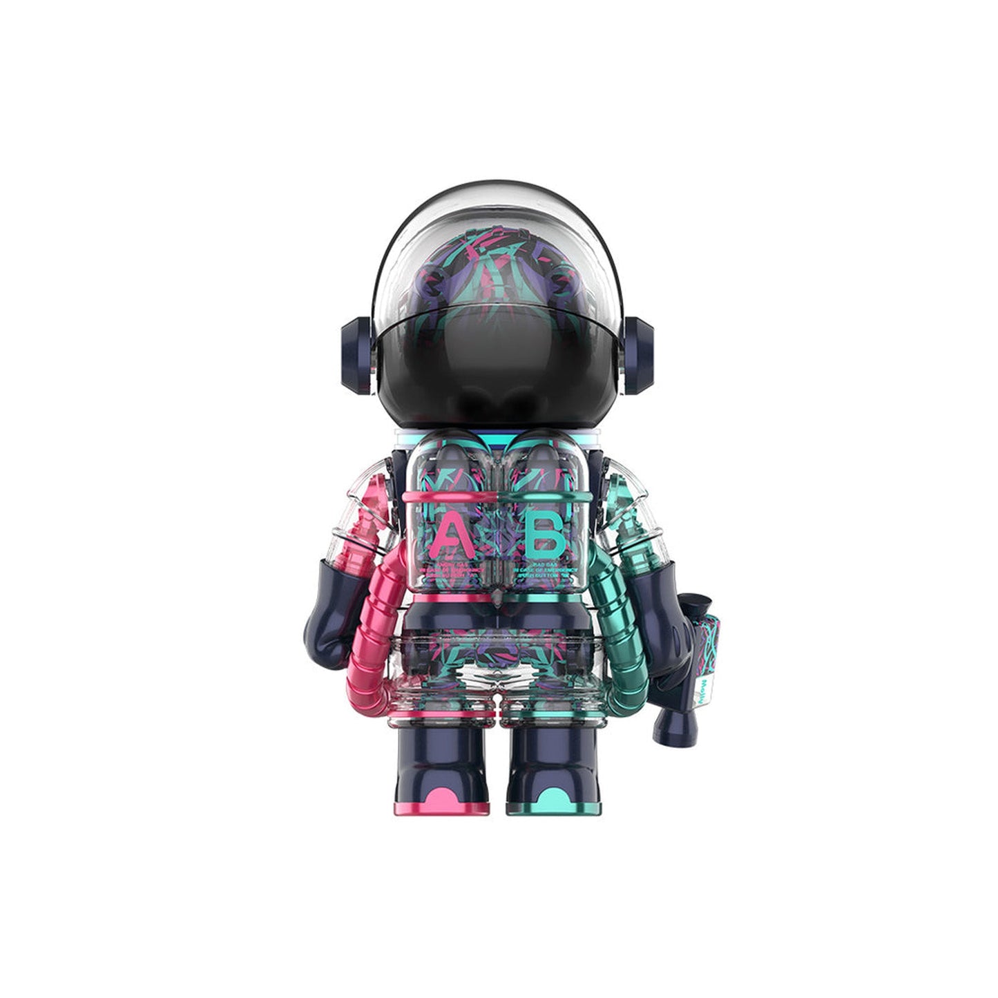 POP MART MEGA Space Molly 400% CLOT Magenta Alienegra