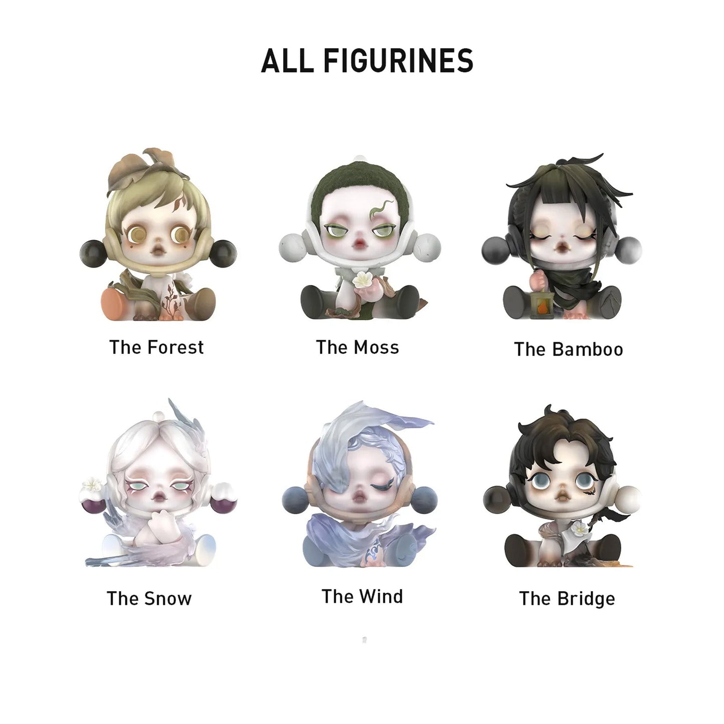 POP MART SKULLPANDA The Ink Plum Blossom Series (Single Blind Box)