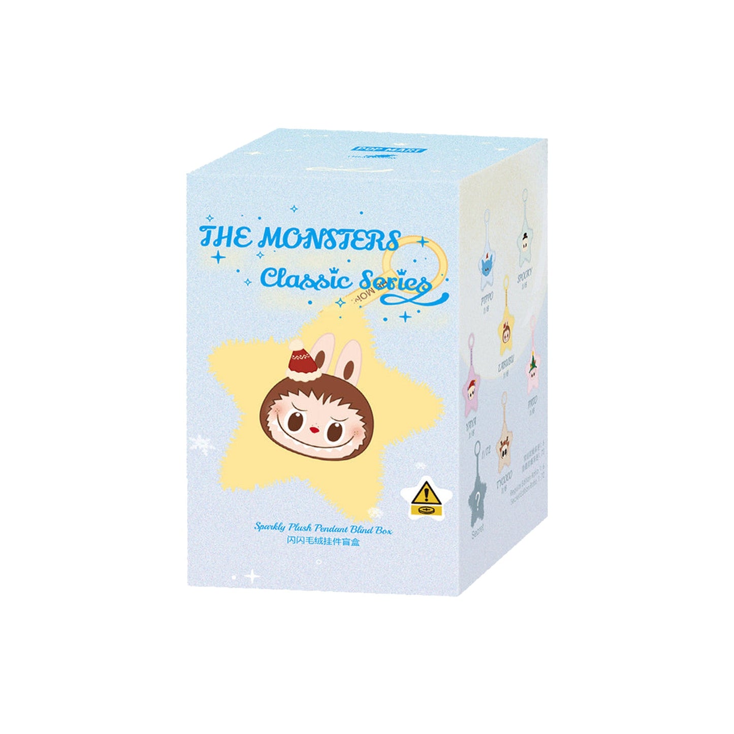 POP MART THE MONSTERS Classic Series Sparkly Plush Pendant (6 Blind Boxes)