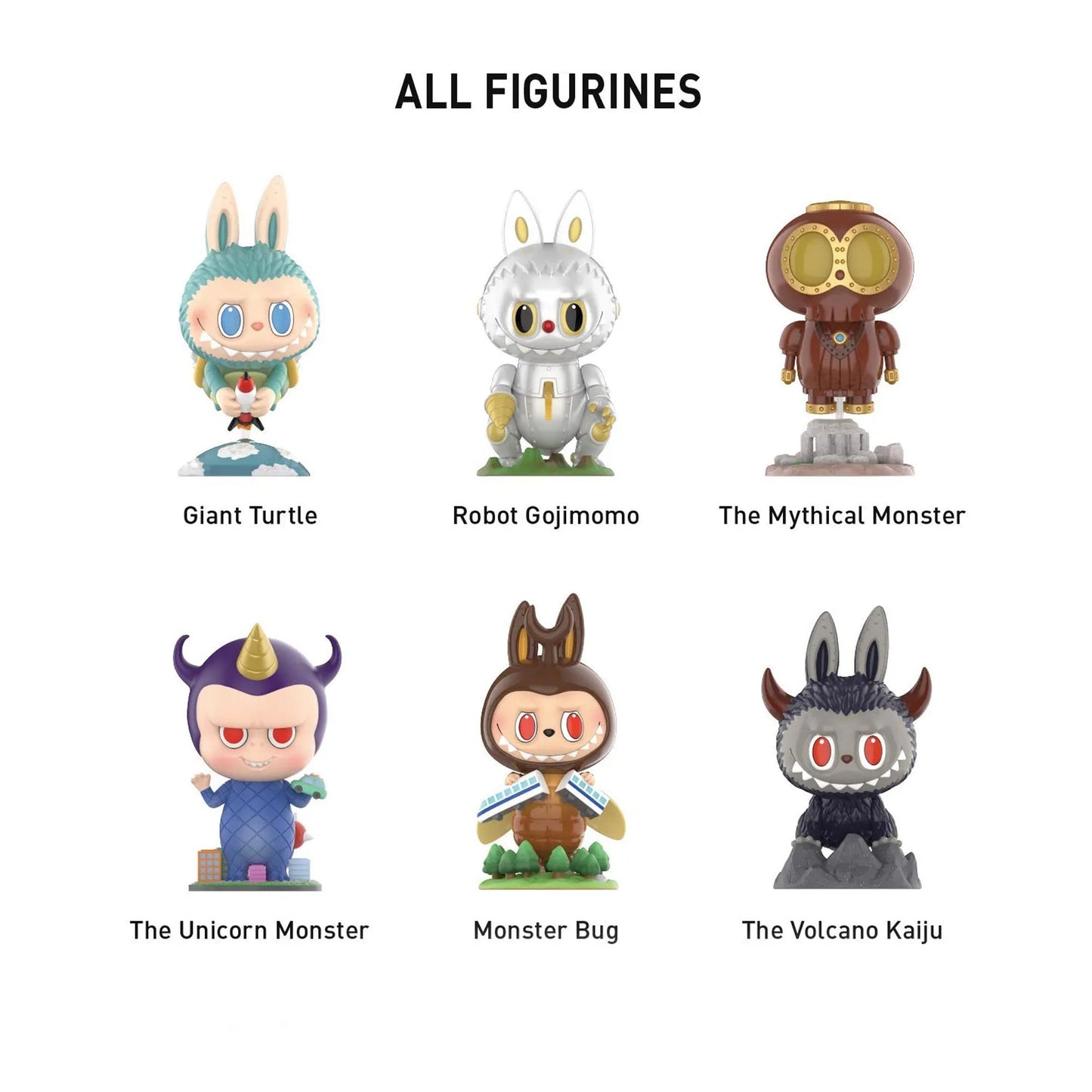 POP MART The Monsters Kaiju Series (Single Blind Box)