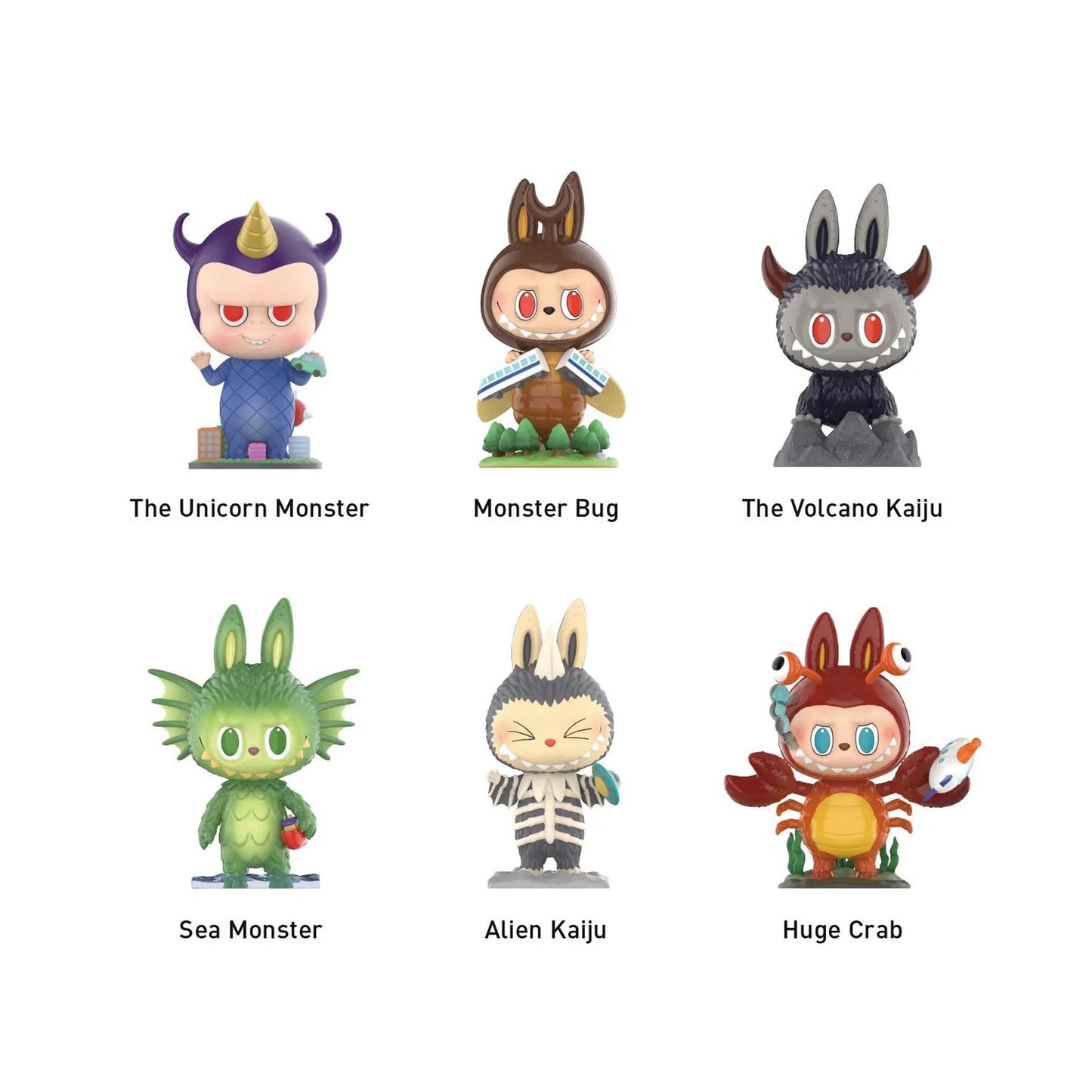 POP MART The Monsters Kaiju Series (Single Blind Box)