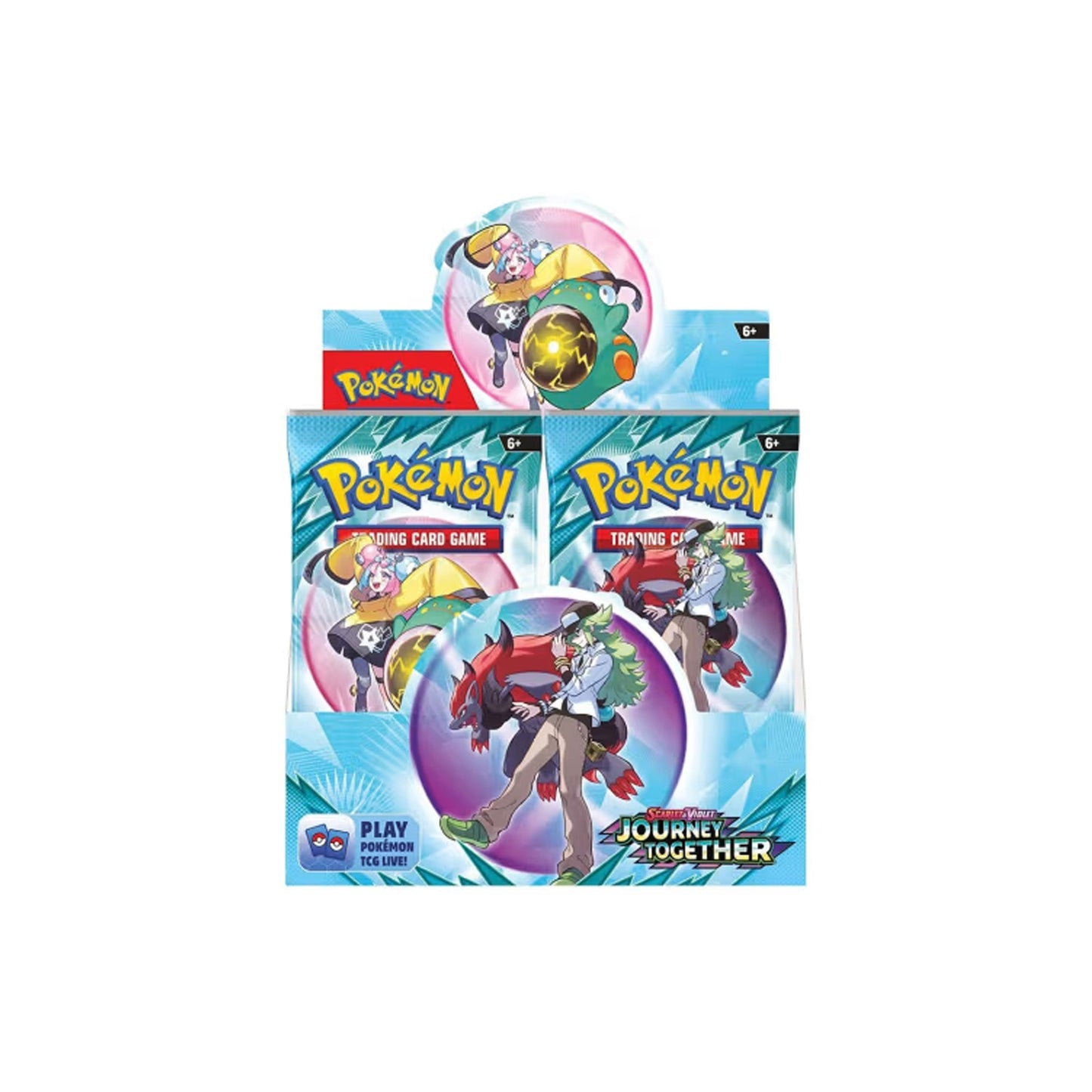 Paquete de refuerzo de Viaje Juntos de Scarlet Violet TCG Pokémon