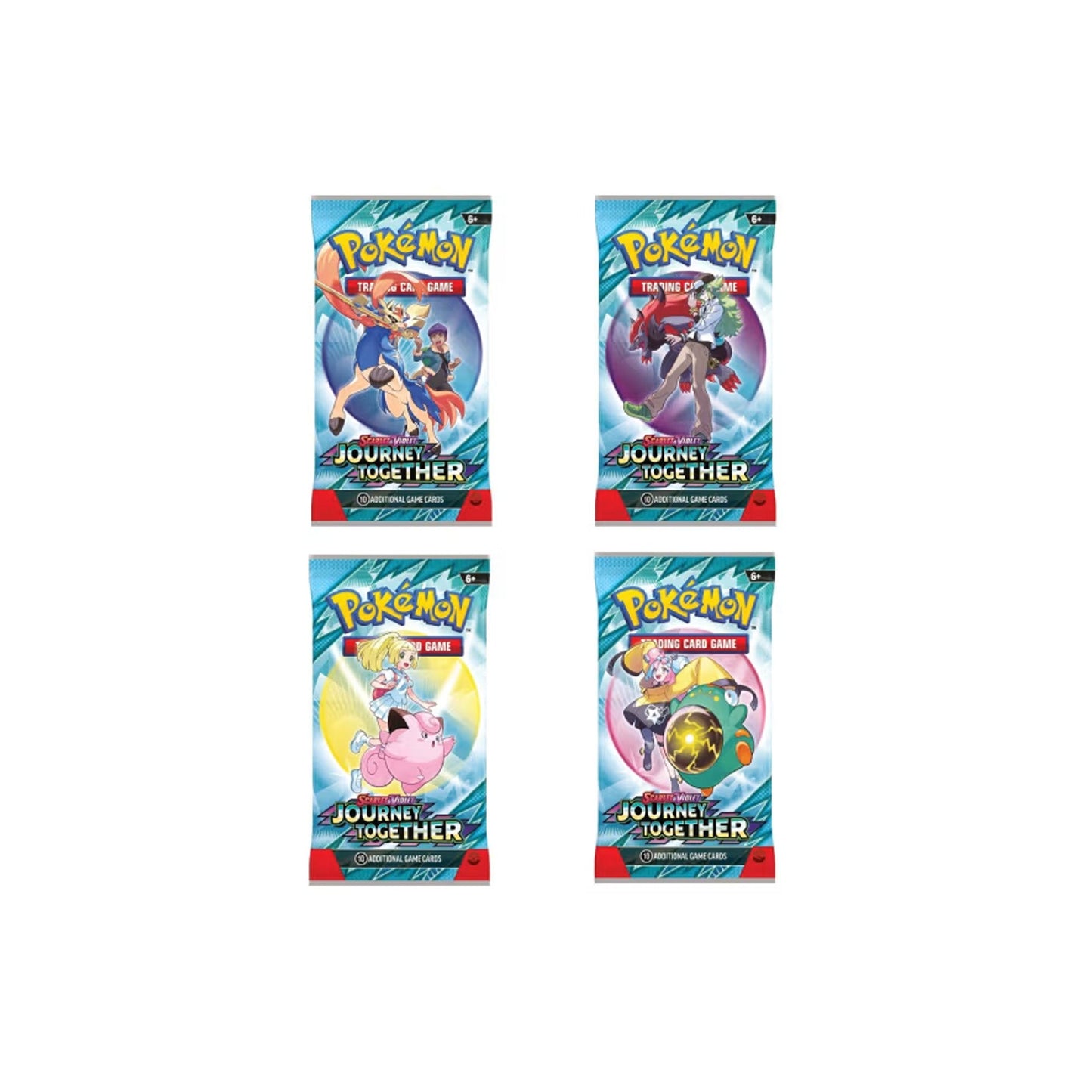 Paquete de refuerzo de Viaje Juntos de Scarlet Violet TCG Pokémon