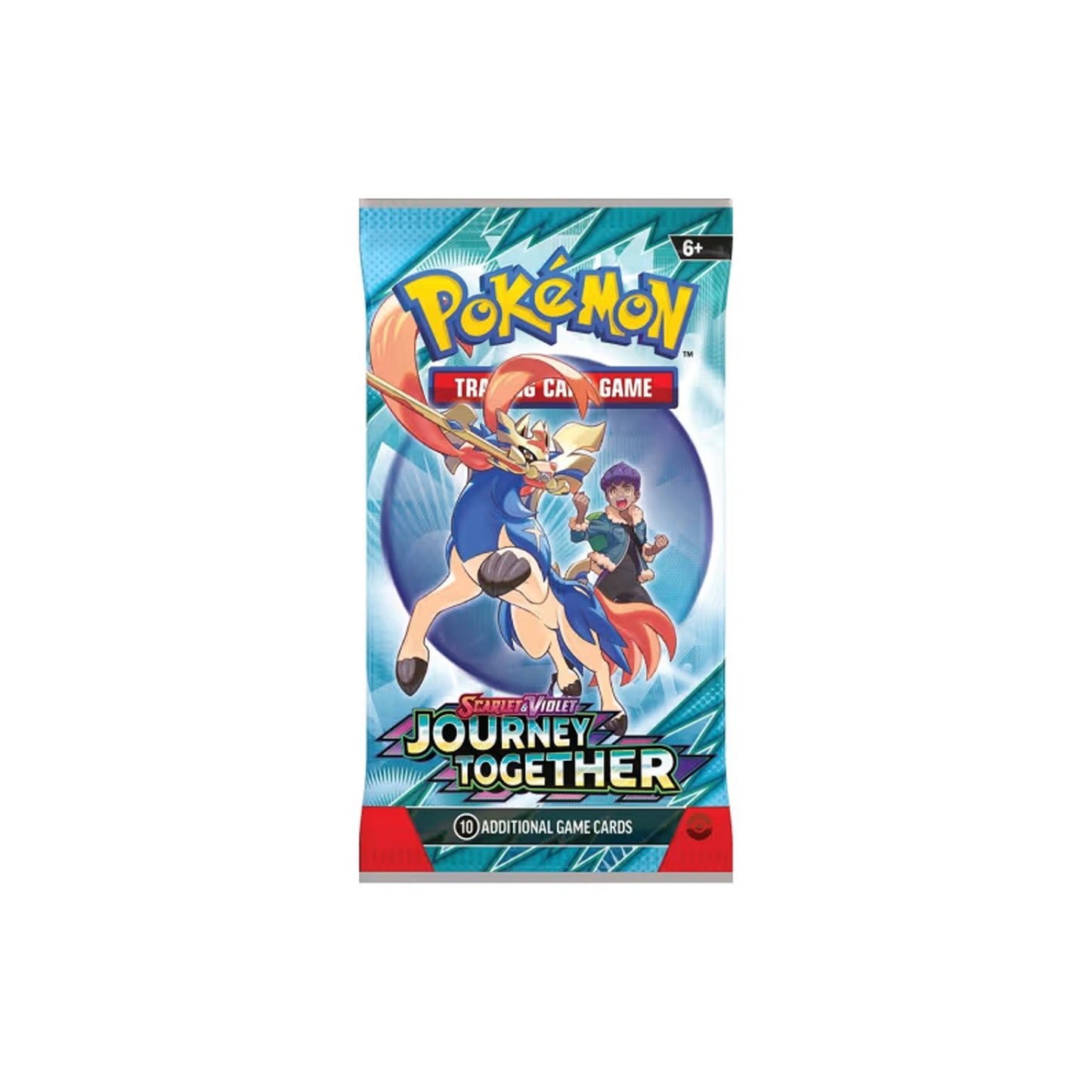 Paquete de refuerzo de Viaje Juntos de Scarlet Violet TCG Pokémon