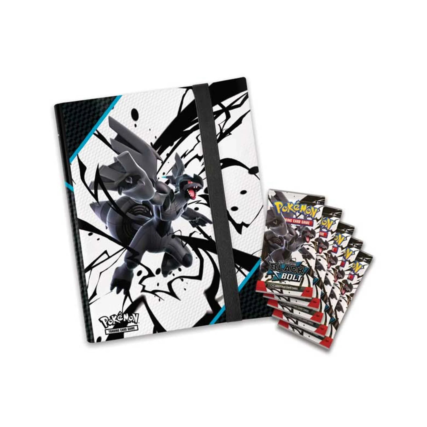 Colección de carpetas de Rayo Negro Escarlata y Violeta de JCC Pokémon