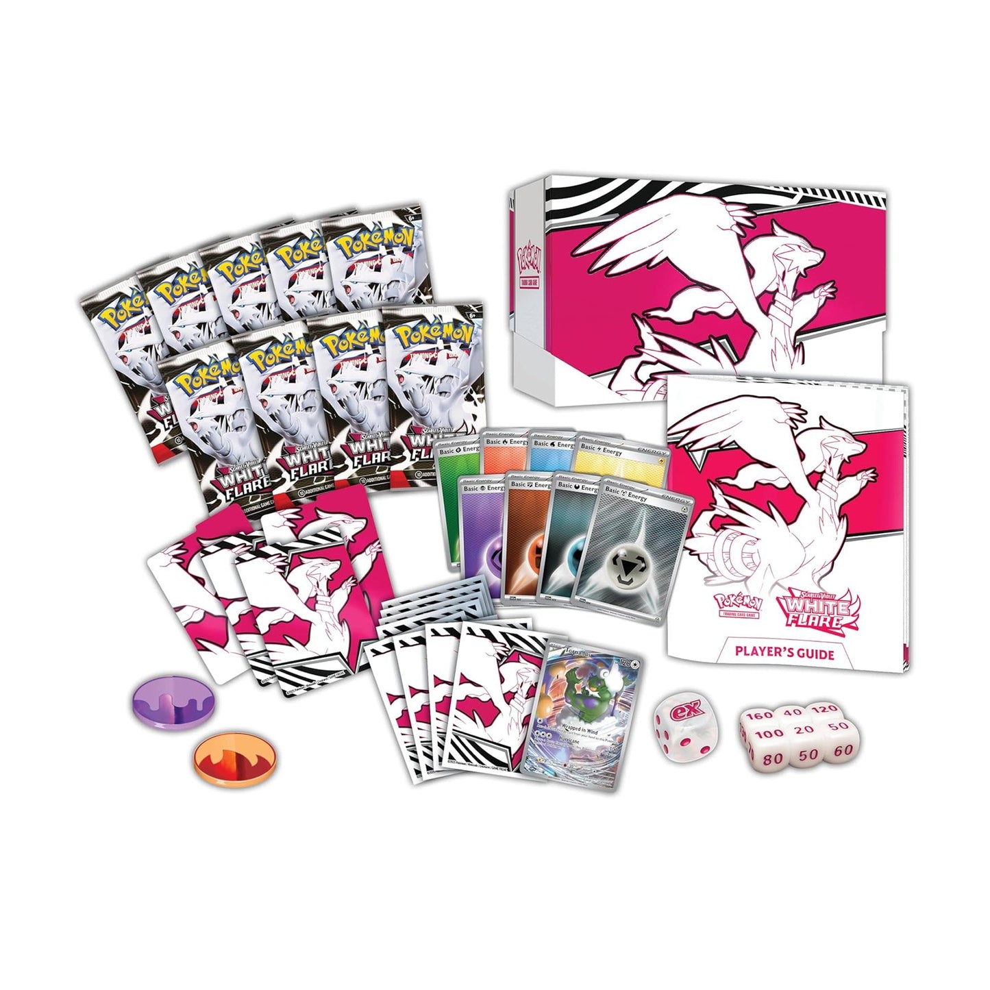 Pokémon Escarlata y Violeta: Caja de Entrenador Élite de Llamarada Blanca (2025)