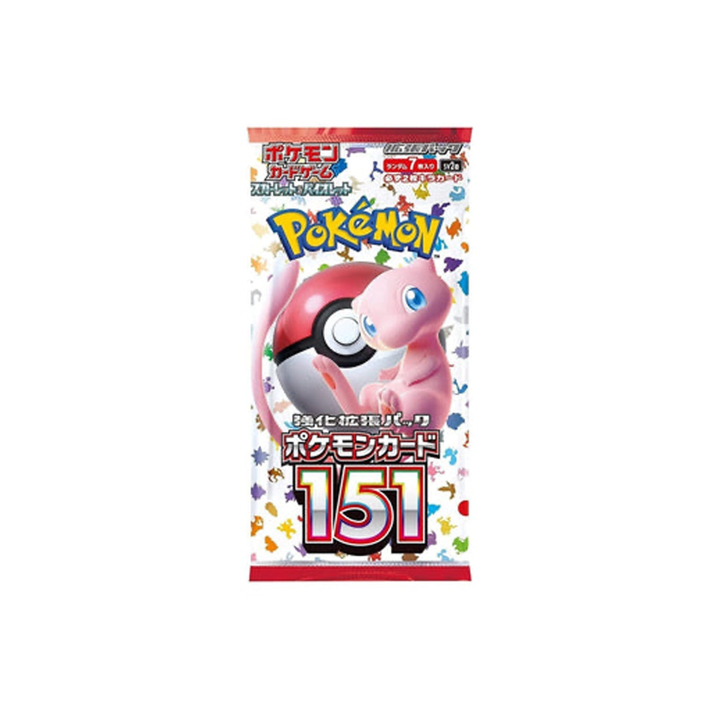 Caja de refuerzo sv2a de JCC Pokémon 151 (japonés, 20 sobres)