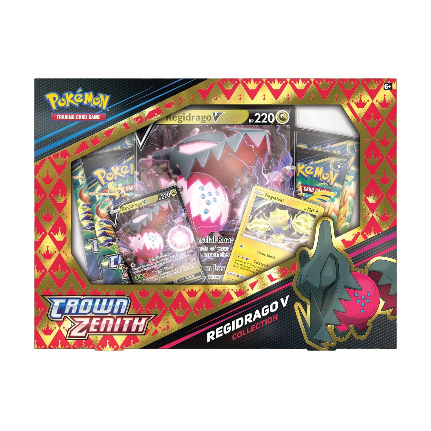 Colección Cénit de la Corona Pokémon Regidrago V