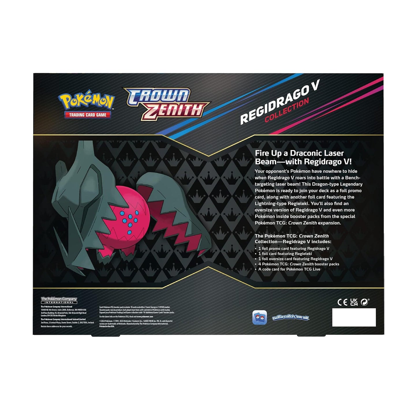 Colección Cénit de la Corona Pokémon Regidrago V