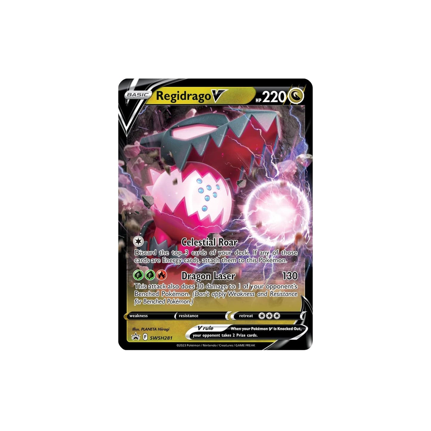 Colección Cénit de la Corona Pokémon Regidrago V