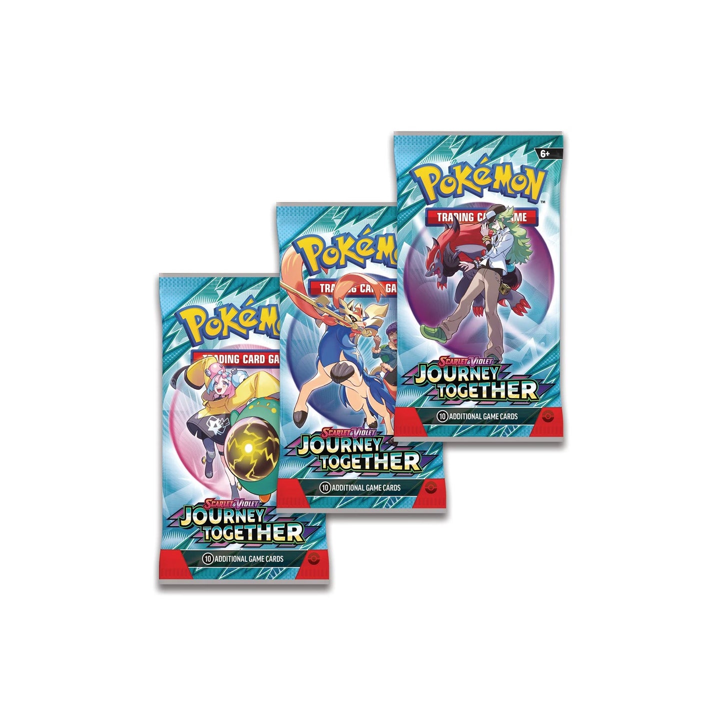 Pokémon TCG Scarlet & Violet Journey Together 3 Pack Blister Scrafty