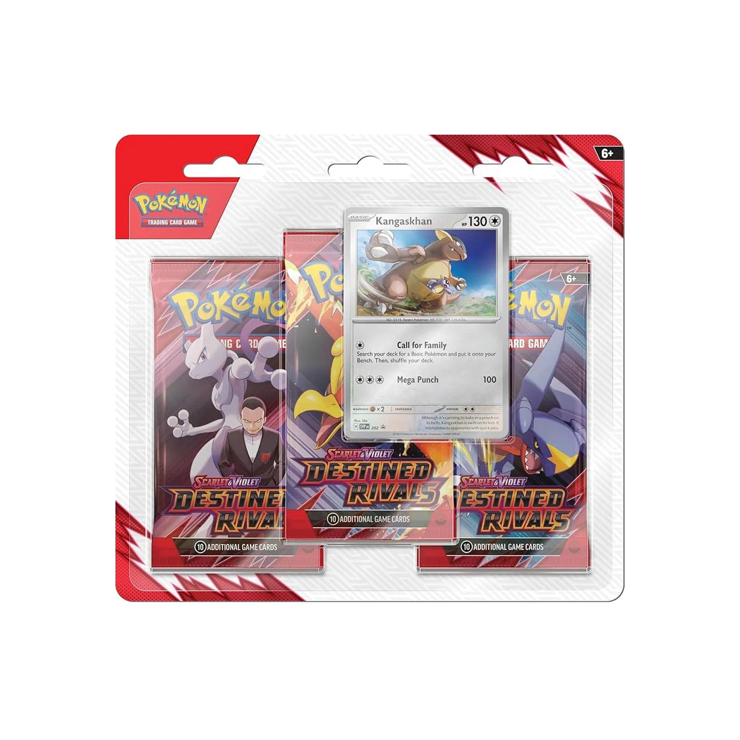 Paquetes de mejora de Pokémon TCG Scarlet y Violet: Rivales Destinados 3 (2025)