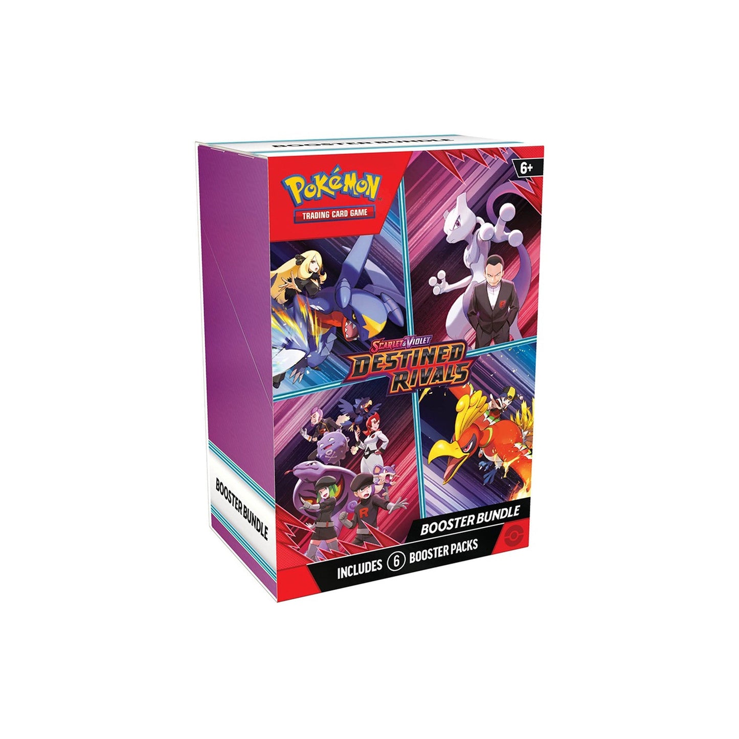 Paquete de refuerzo "Rivales Destinados" de Pokémon TCG Scarlet y Violet (6 sobres)