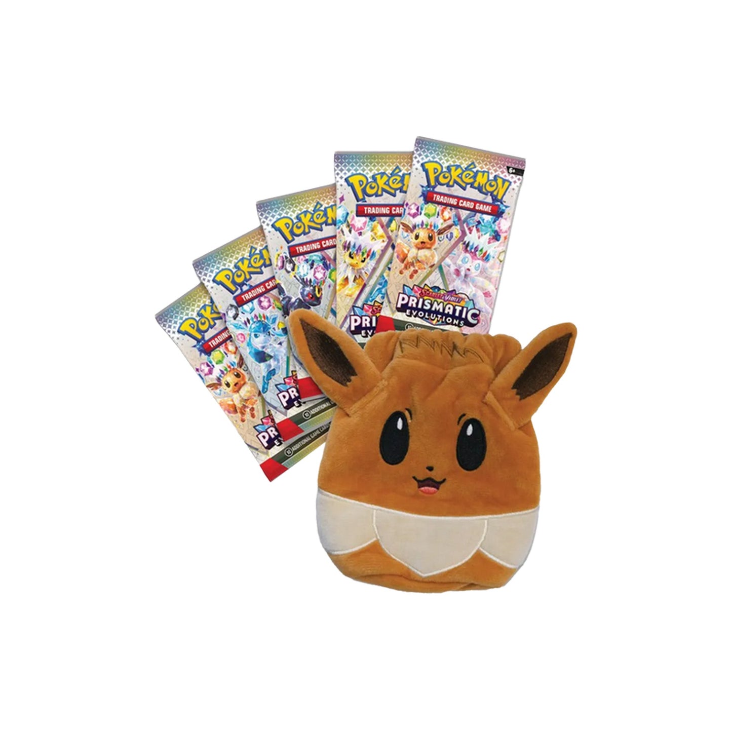 Bolsa de accesorios de la colección especial de las evoluciones prismáticas de Scarlet y Violet de JCC Pokémon