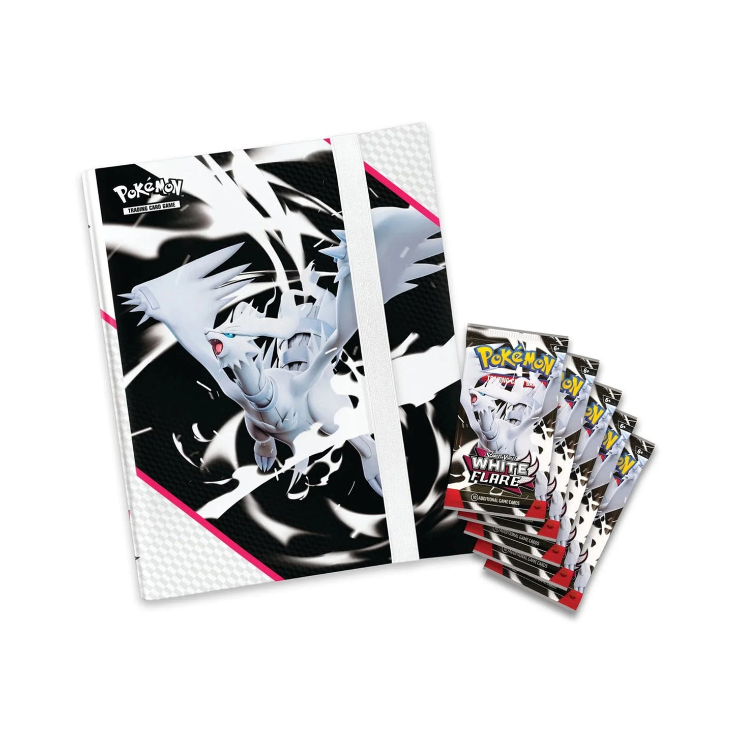 Colección de carpetas de cartas de Pokémon TCG Scarlet & Violet White Flare