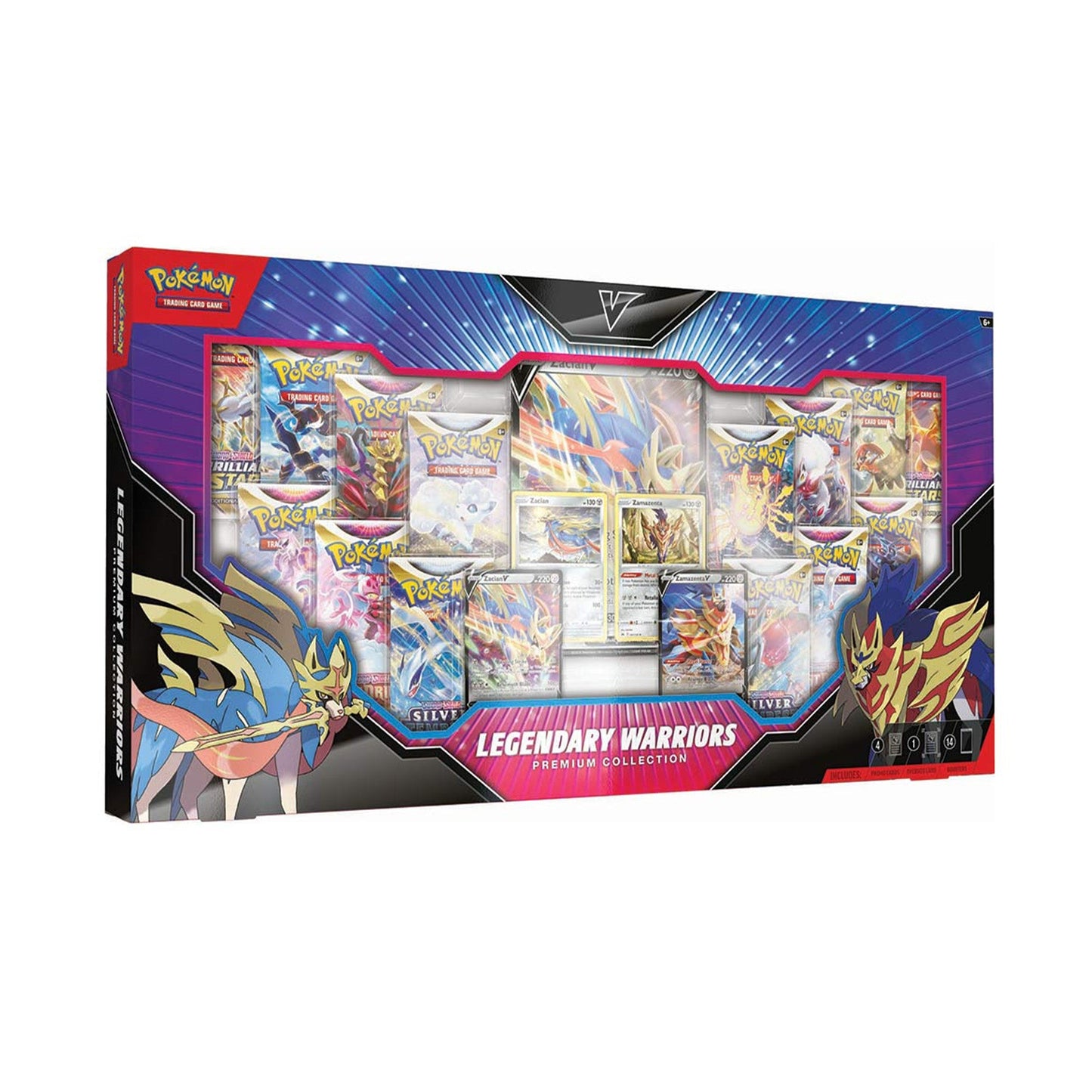 Colección Premium de Guerreros Legendarios de Espada y Escudo de JCC Pokémon