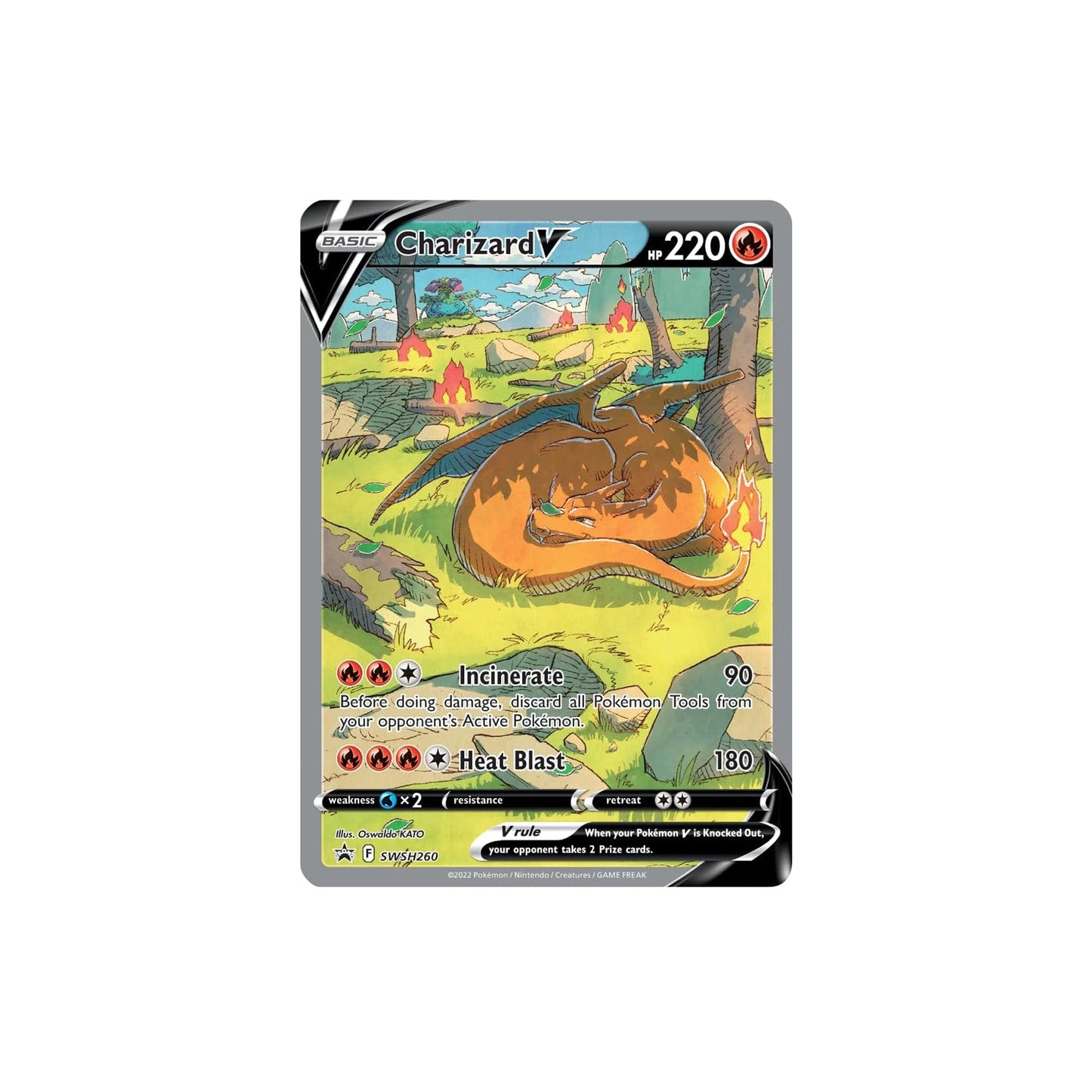 Colección Ultra Premium de Charizard de Espada y Escudo de JCC Pokémon