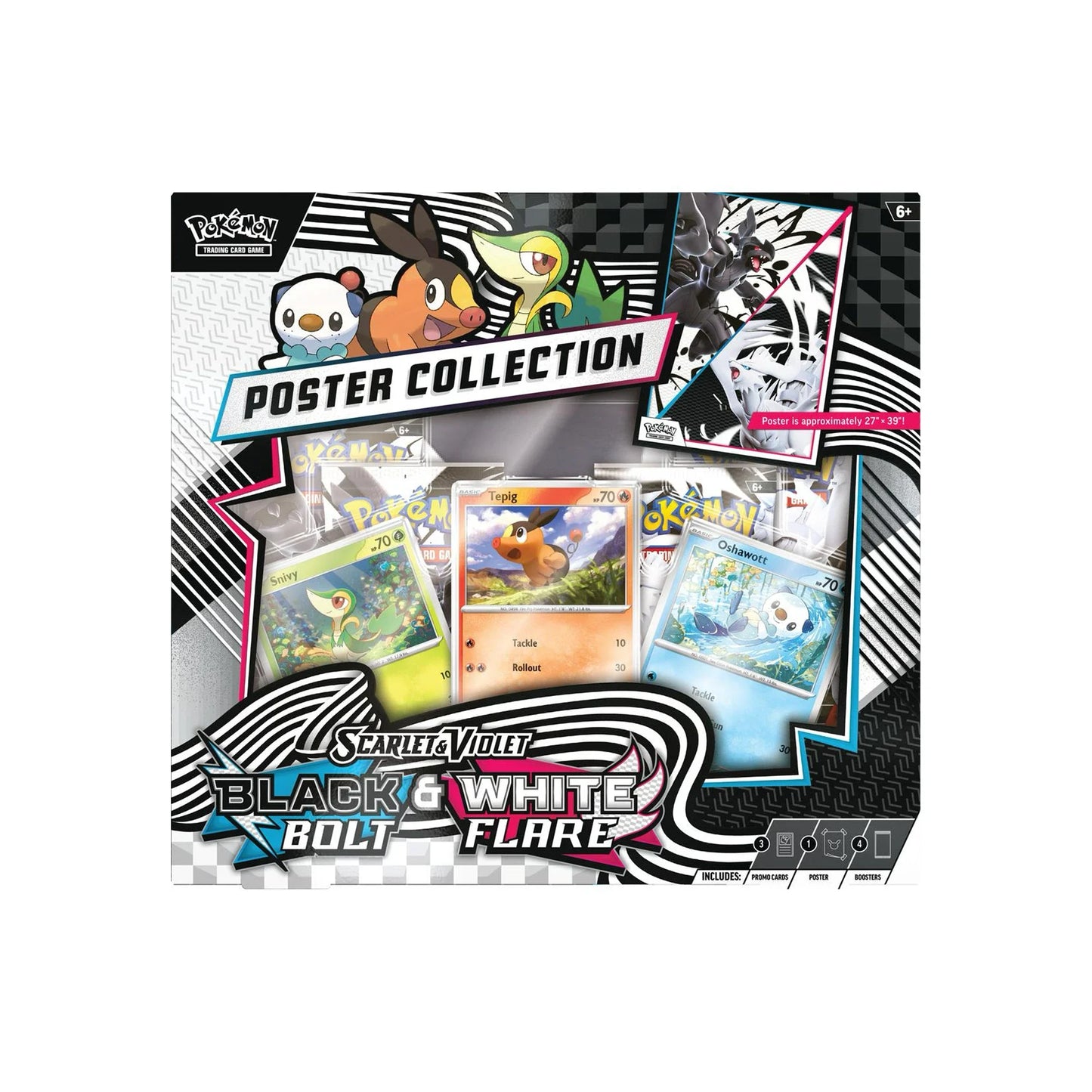 Colección de carteles de Unova de JCC Pokémon