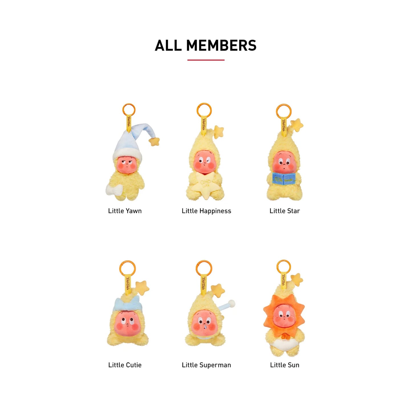 Pop Mart We are Twinkle Twinkle Series Plush Pendant Blind Box (Single Blind Box)