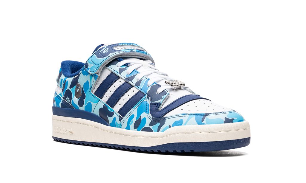 Adidas Forum 84 Low Bape 30. Jubiläum Blau Camo