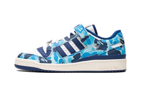 Adidas Forum 84 Low Bape 30. Jubiläum Blau Camo
