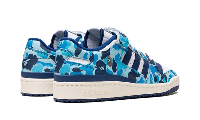 Adidas Forum 84 Low Bape 30. Jubiläum Blau Camo