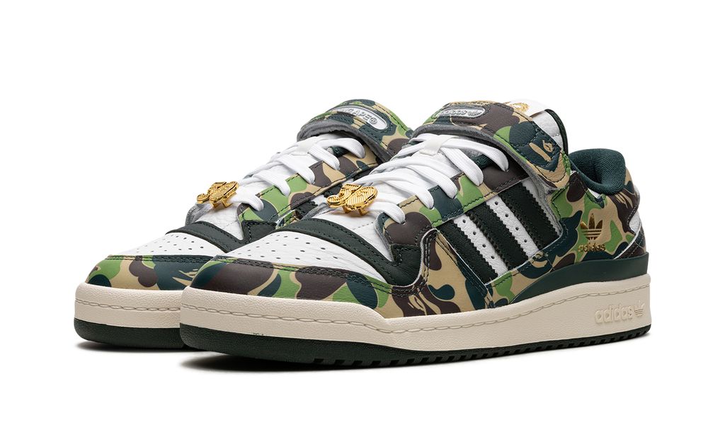 Adidas Forum 84 Low Bape 30. Jubiläum Grünes Camo