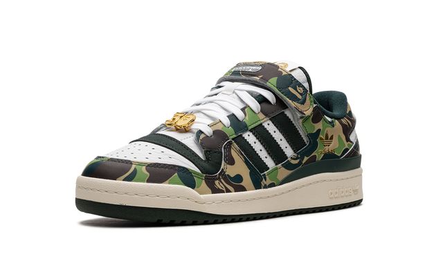 Adidas Forum 84 Low Bape 30. Jubiläum Grünes Camo