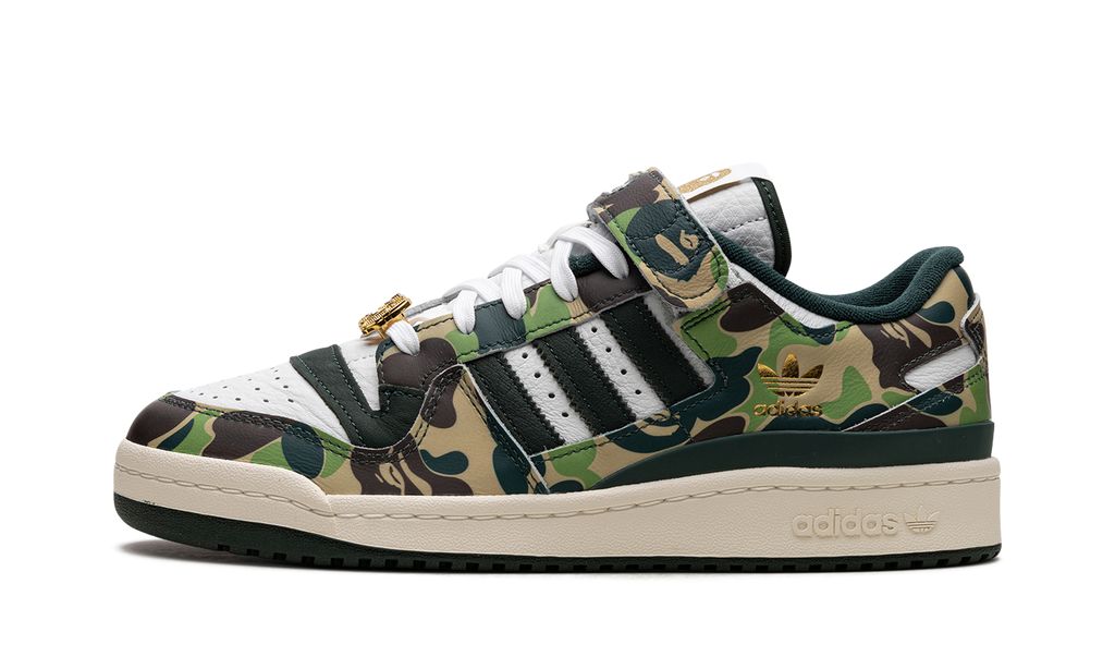 Adidas Forum 84 Low Bape 30. Jubiläum Grünes Camo