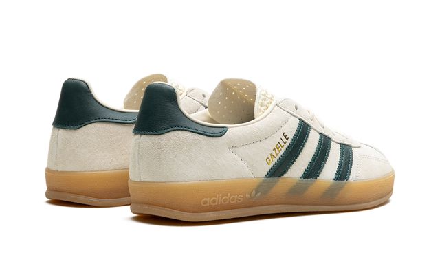 Adidas Gazelle Indoor Crema Blanco Verde Goma