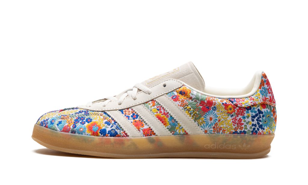 Adidas Gazelle Indoor Liberty London Blumenstickerei